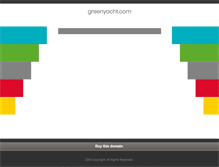 Tablet Screenshot of greenyacht.com